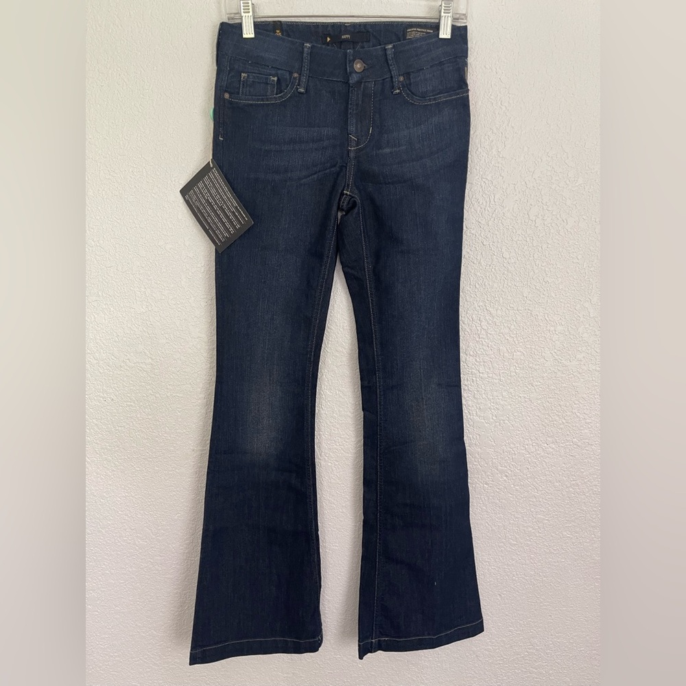 Meltin Pot Dark Blue Flare Jeans